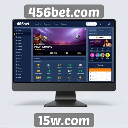 Análise da interface do usuário do 456bet.com
