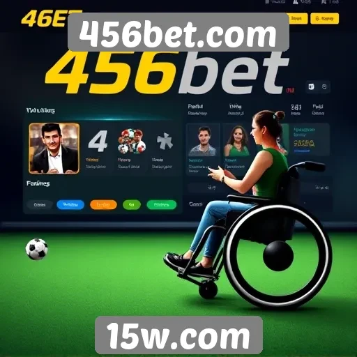 Acessibilidade e usabilidade no site 456bet.com
